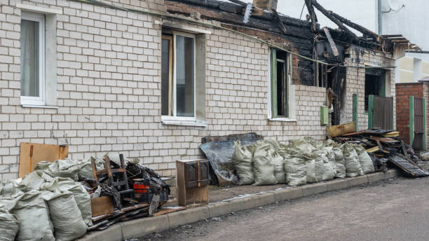 Professional Fire Damage Assessment technician working in Woodville, FL